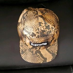 SUPREME SNAKESKIN CAP